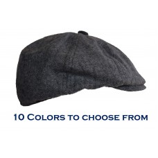 Hombres Wool Cabbie Newsboy Hat Gatsby Cap  Winter Driving Golf 8 Panel Gift Mujer  eb-39454919
